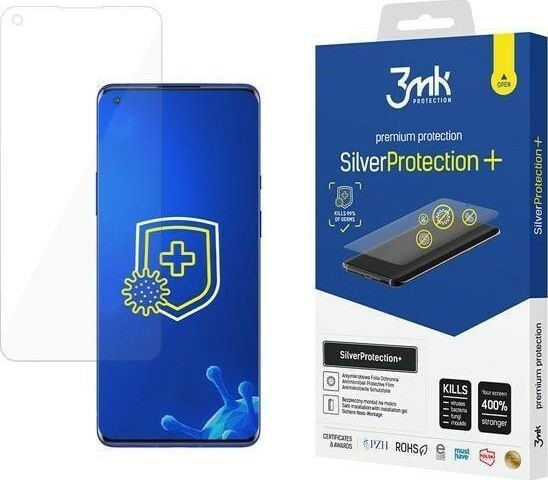 3MK 3MK Silver Protect + OnePlus 9 Wet-mounted Antimicrobial Film