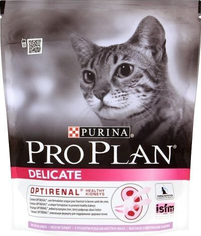 Сухой корм для кошек Purina, Pro Plan, для взрослых, с индейкой