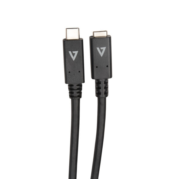 V7 V7UC3EXT-2M USB кабель USB 3.2 Gen 1 (3.1 Gen 1) USB C Черный