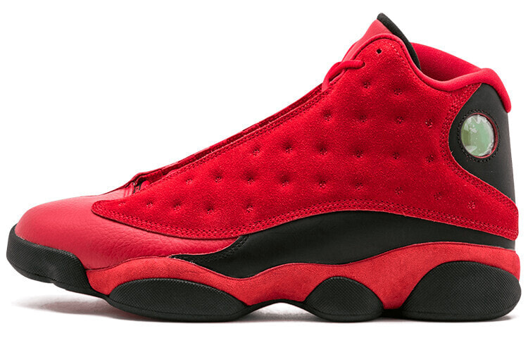 Jordan Air Jordan 13 Retro What Is Love Pack 刮刮乐 高帮 复古篮球鞋 男款 红黑 / Кроссовки Jordan Air Jordan 888164-601