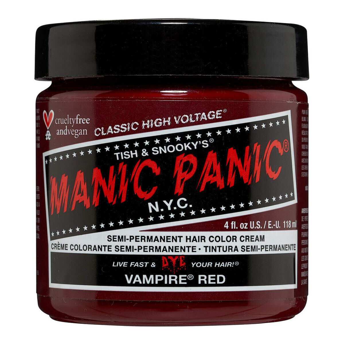 Permanent Dye Classic Manic Panic Vampire Red (118 ml)