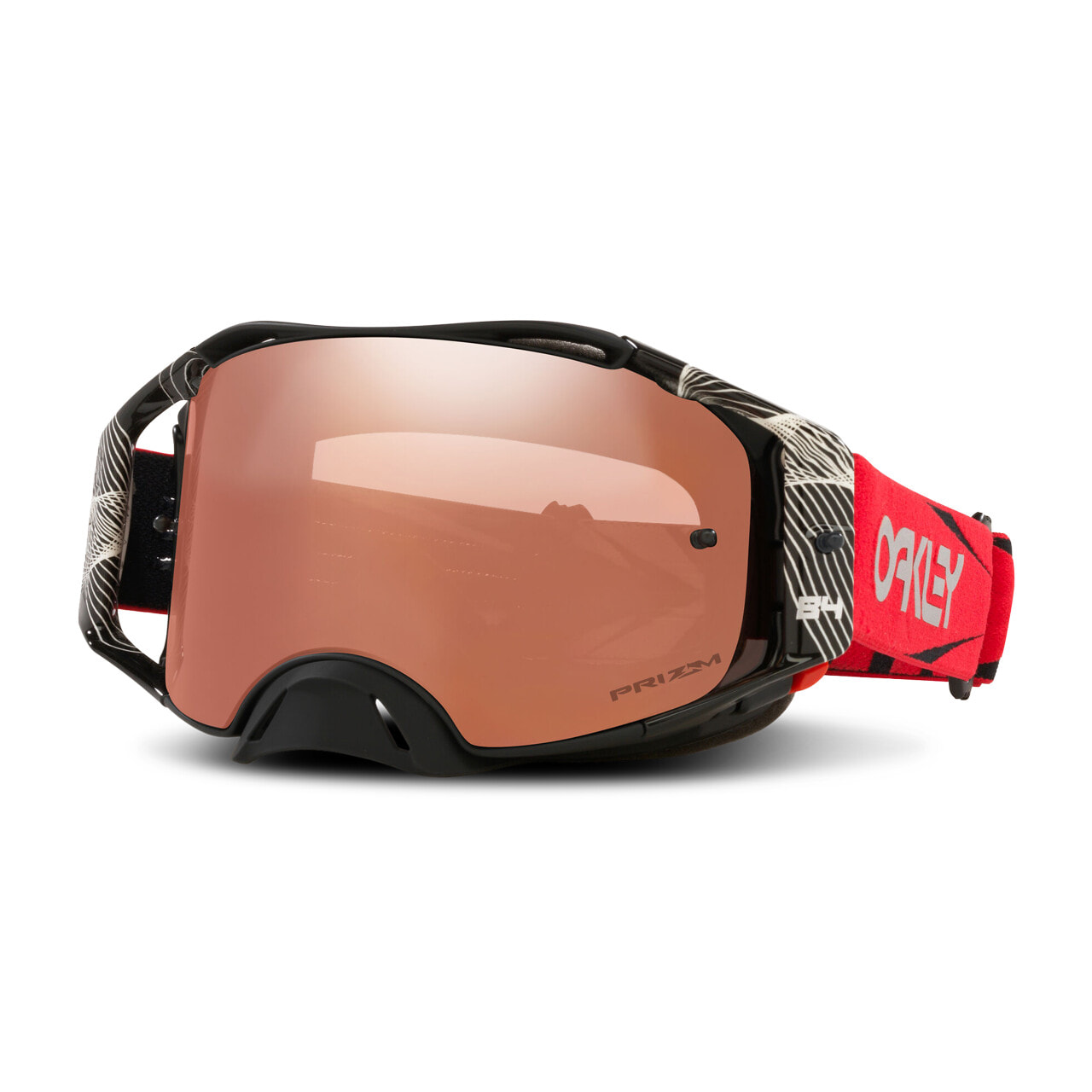 Crossbrille Oakley Airbrake Jeffrey Herlings Signature Prizm Schwarz