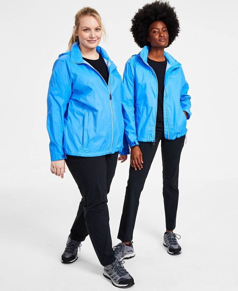 Columbia women's Switchback Waterproof Packable Rain Jacket, XS-3X