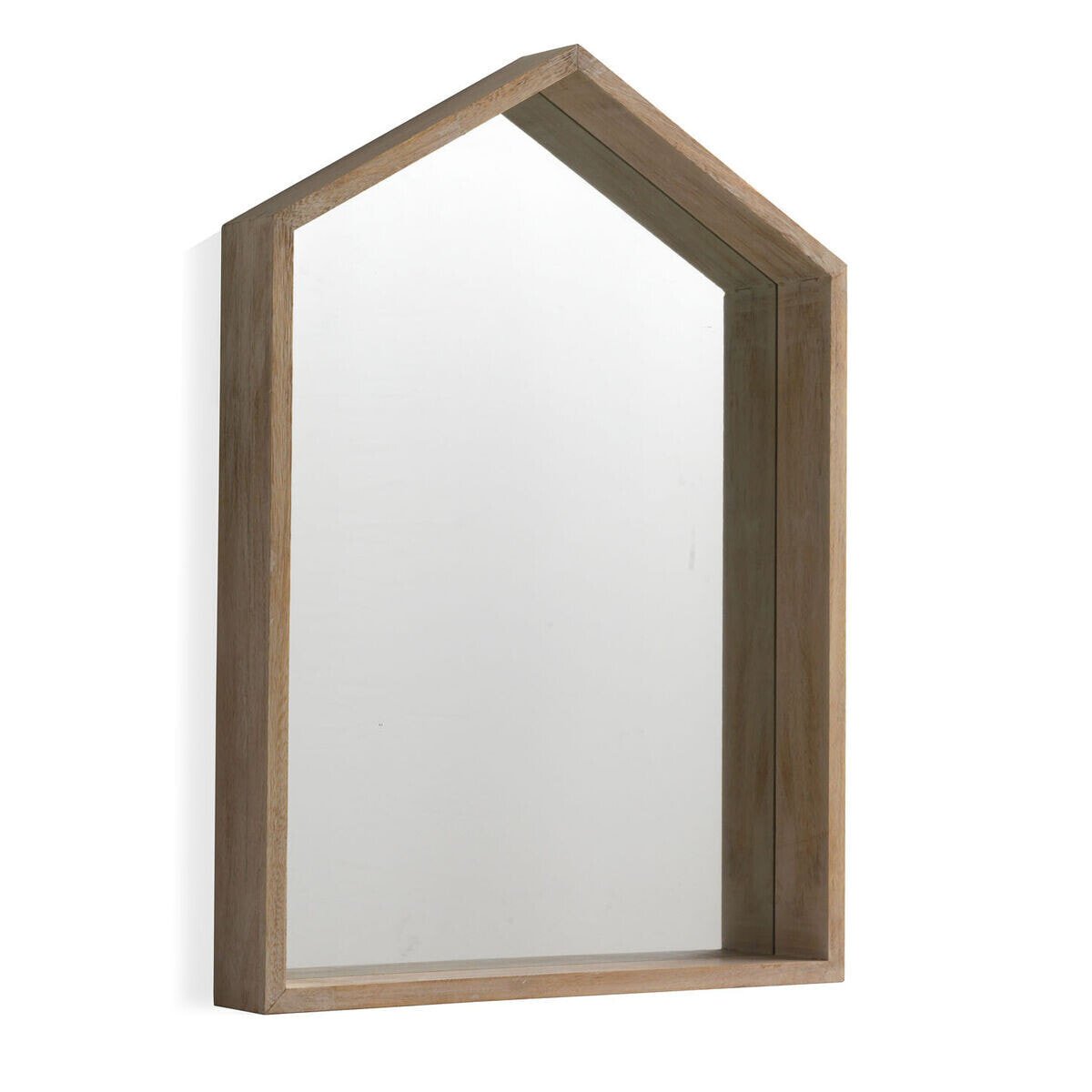 Hanging mirror Alexandra House Living Natural 60 x 82 x 9 cm