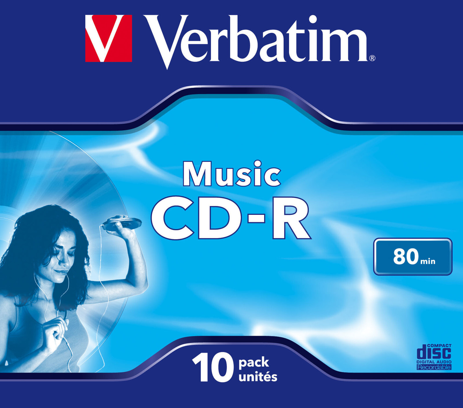 Verbatim Music CD-R 700 MB 10 шт 43365