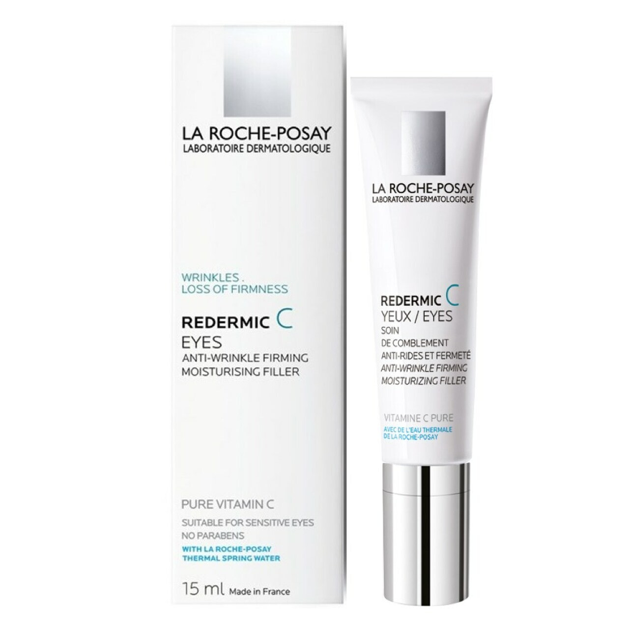 La Roche-Posay Redermic C Eyes Крем с витамином С от морщин вокруг глаз, для чувствительной кожи 15 мл