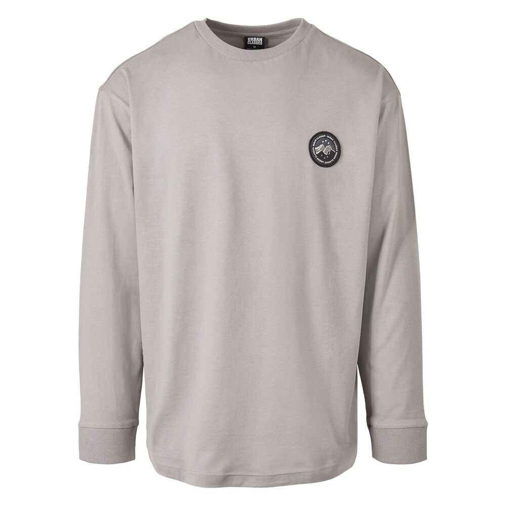 URBAN CLASSICS Long Sleeve T-Shirt Hiking Patch