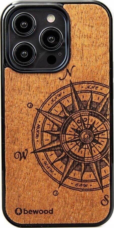 BeWood Etui drewniane na iPhone 15 Pro Bewood Traveler Merbau