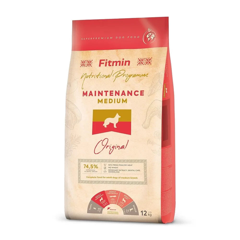 FITMIN Medium maintenance dog food 12 kg