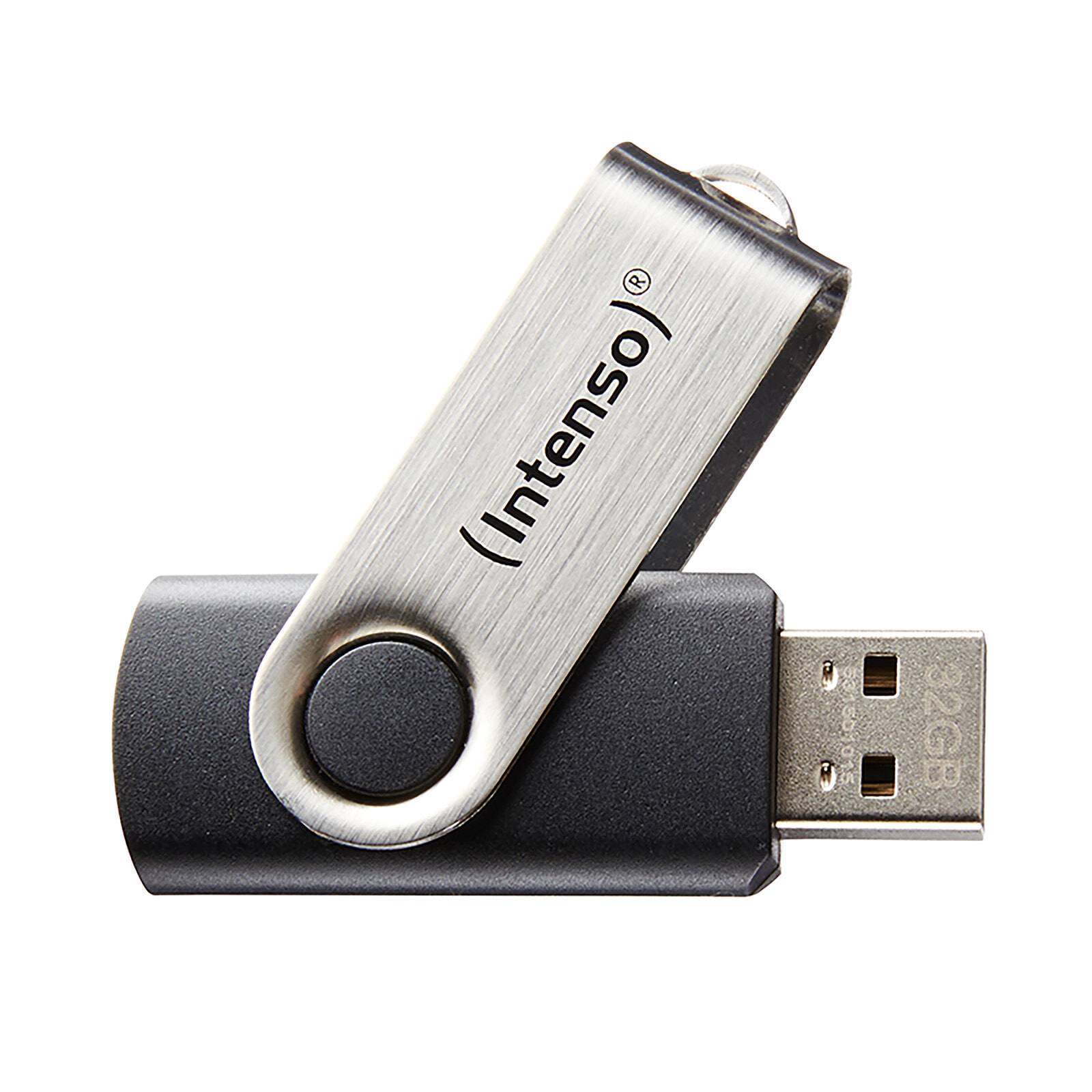 Intenso Basic Line USB флеш накопитель 16 GB USB тип-A 2.0 Черный, Серебристый 3503470