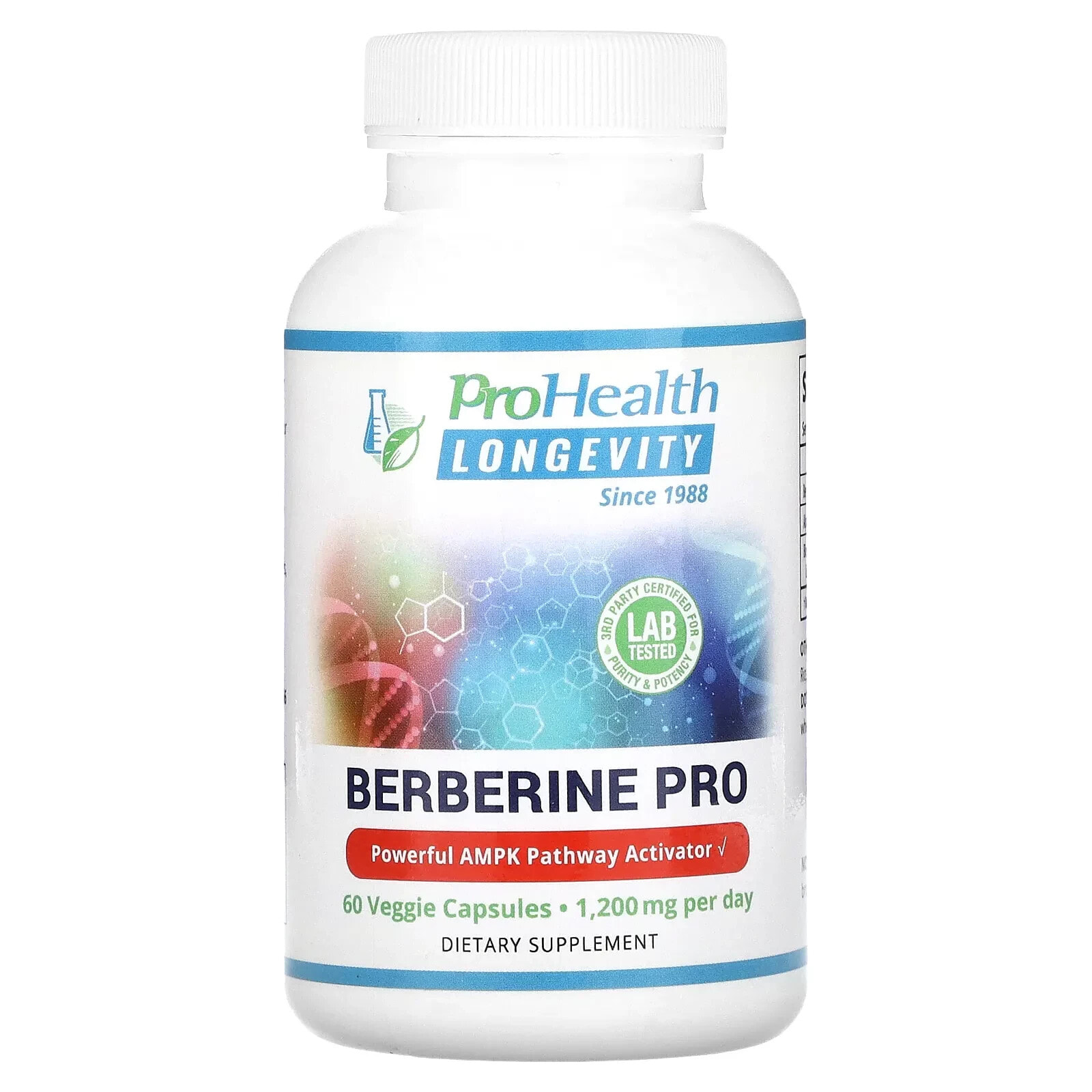 ProHealth Longevity, Berberine Pro, 600 mg, 60 Veggie Capsules
