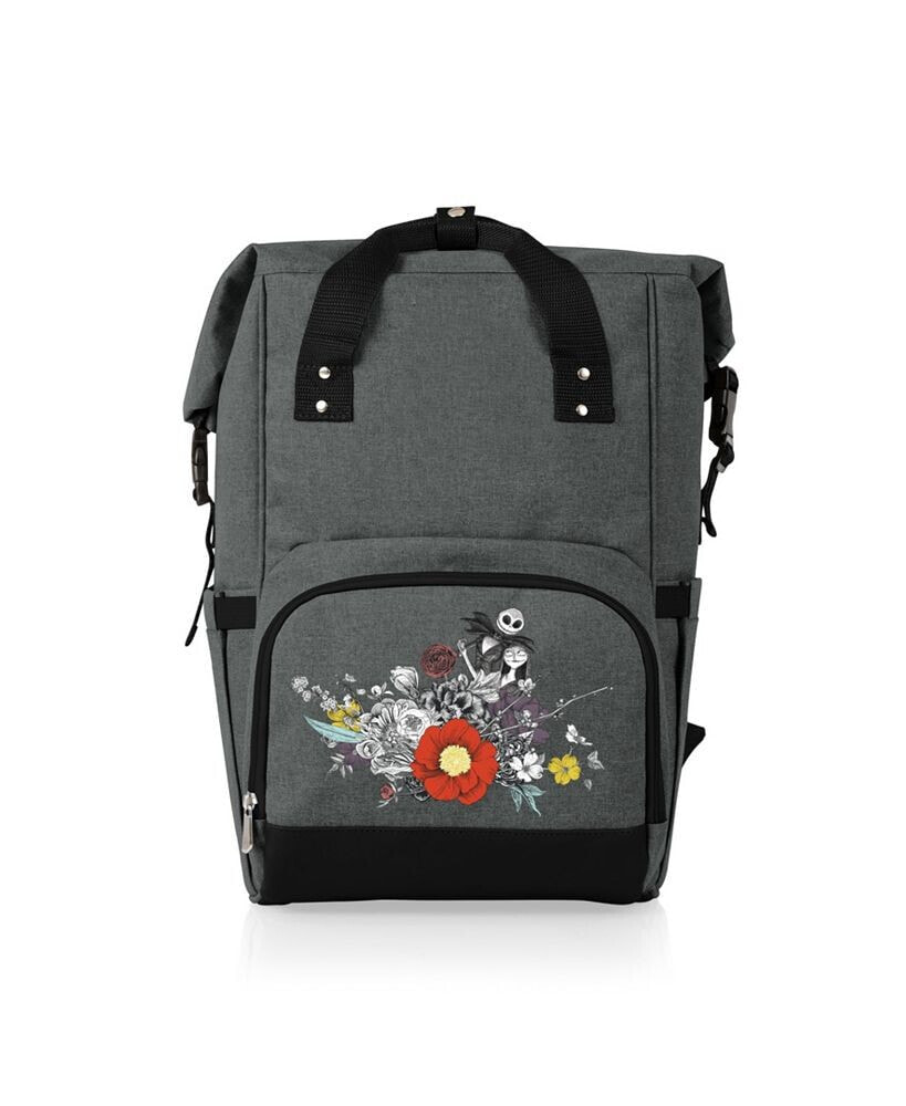 Oniva nightmare Before Christmas Jack and Sally - On The Go Rolltop Cooler Backpack