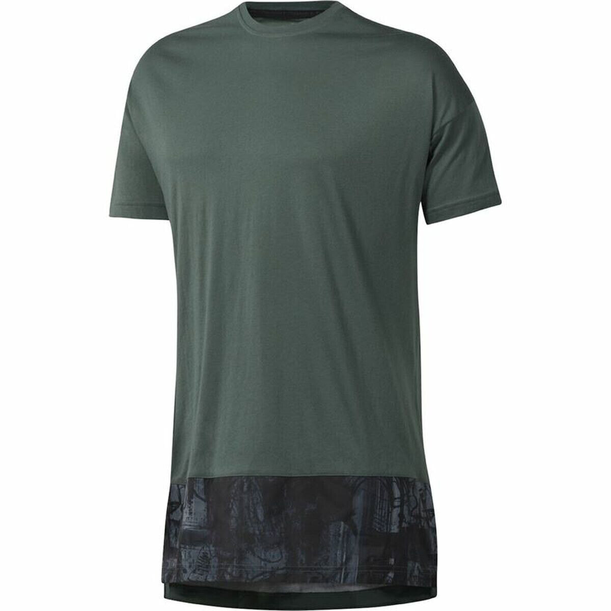 Men’s Short Sleeve T-Shirt Reebok Essentials Green