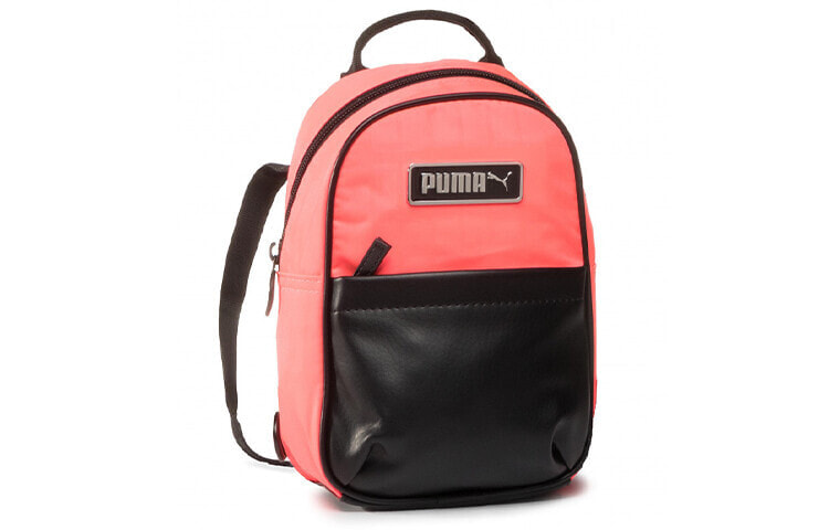 PUMA Prima Classics 书包背包双肩包 迷你 亮粉色 / Рюкзак Backpack PUMA Prima 077140-02