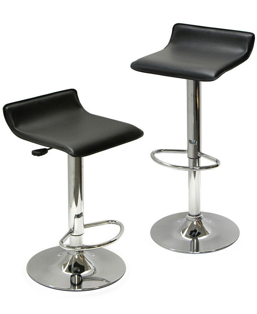Winsome spectrum Set of 2 Adjustable Air Lift Stool