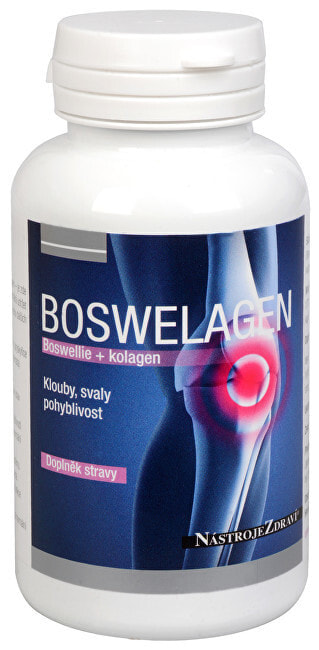 Blue Step Boswelagen Пищевая добавка для нормального функционирования костей, суставов и мышц 60 капсул