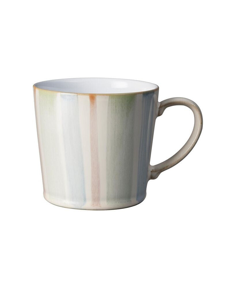 Denby multi Stripe Painted Large Mug