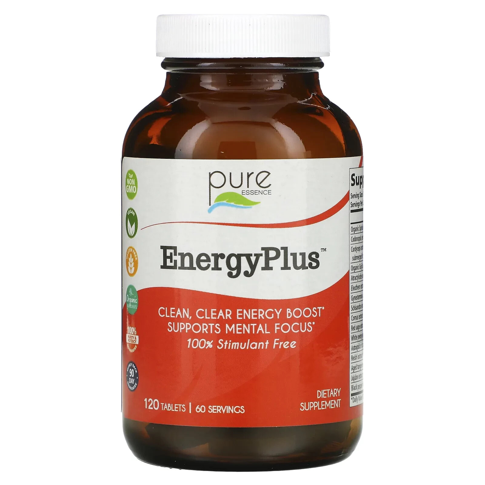 Pure Essence, EnergyPlus, 60 Tablets