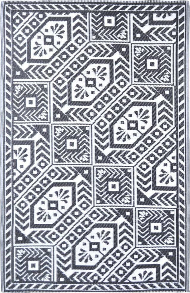 Esschert Design Esschert Design Outdoor carpet, 182x122 cm, diamond pattern