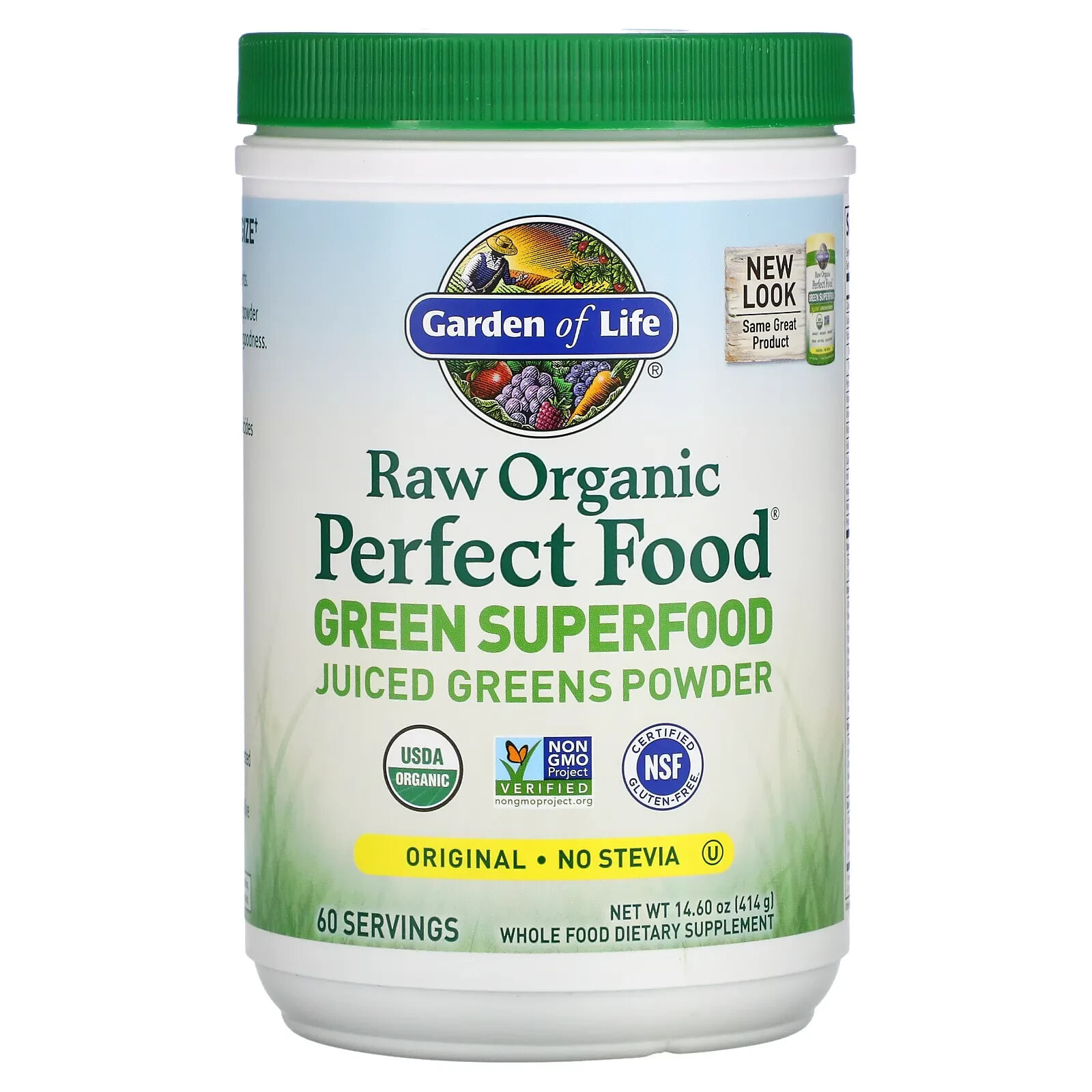 Garden of Life, Raw Organic Perfect Food, растительный суперпродукт, оригинальный вкус, 209 г (7,4 унции)