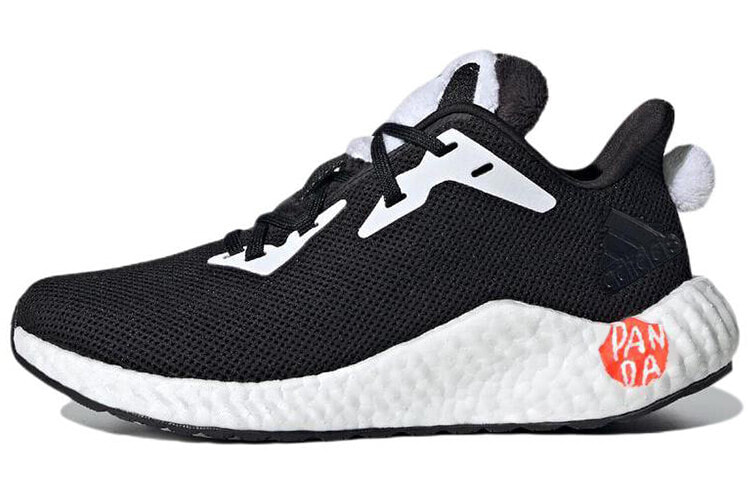 adidas Alphaboost Panda 舒适 耐磨 低帮 跑步鞋 女款 黑色 / Кроссовки Adidas Alphaboost Panda GY4124