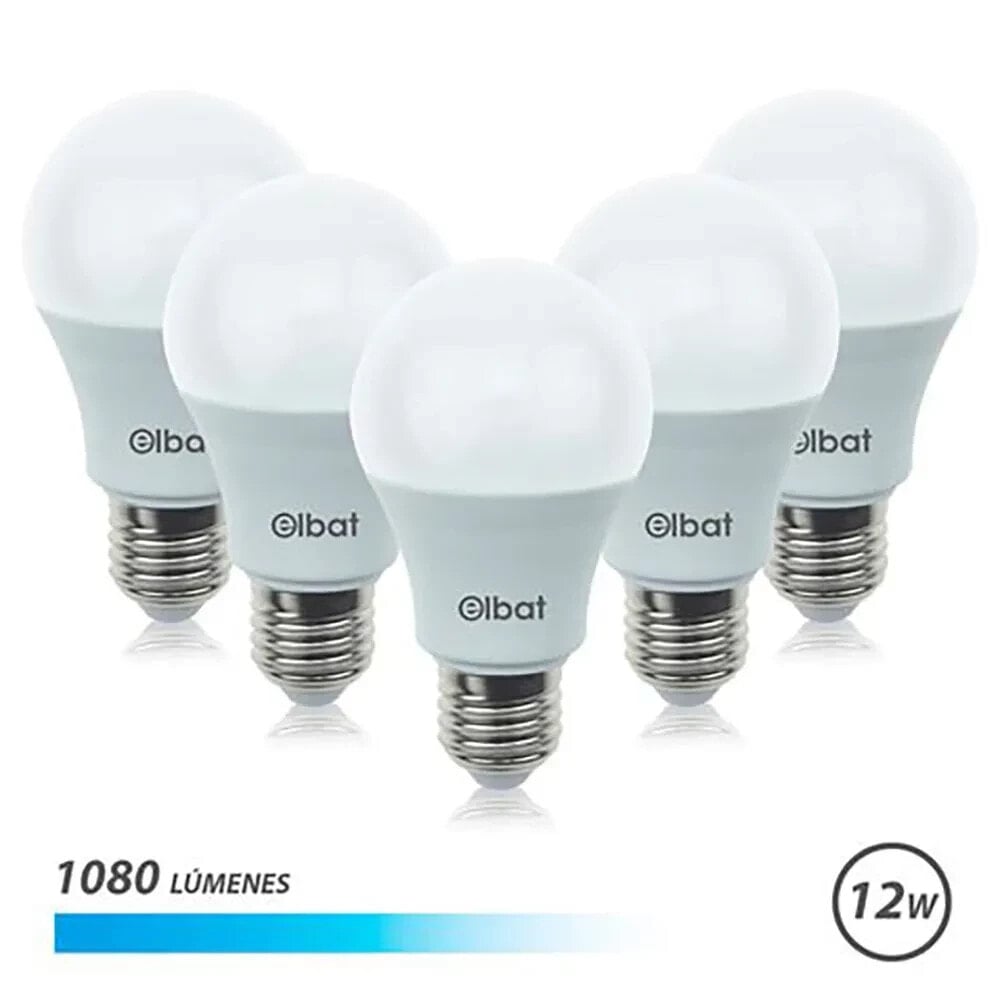 ELBAT E27 12W Pack Bulb 5 Units