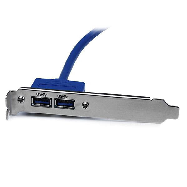 StarTech.com USB3SPLATE интерфейсная карта/адаптер USB 3.2 Gen 1 (3.1 Gen 1) Внутренний
