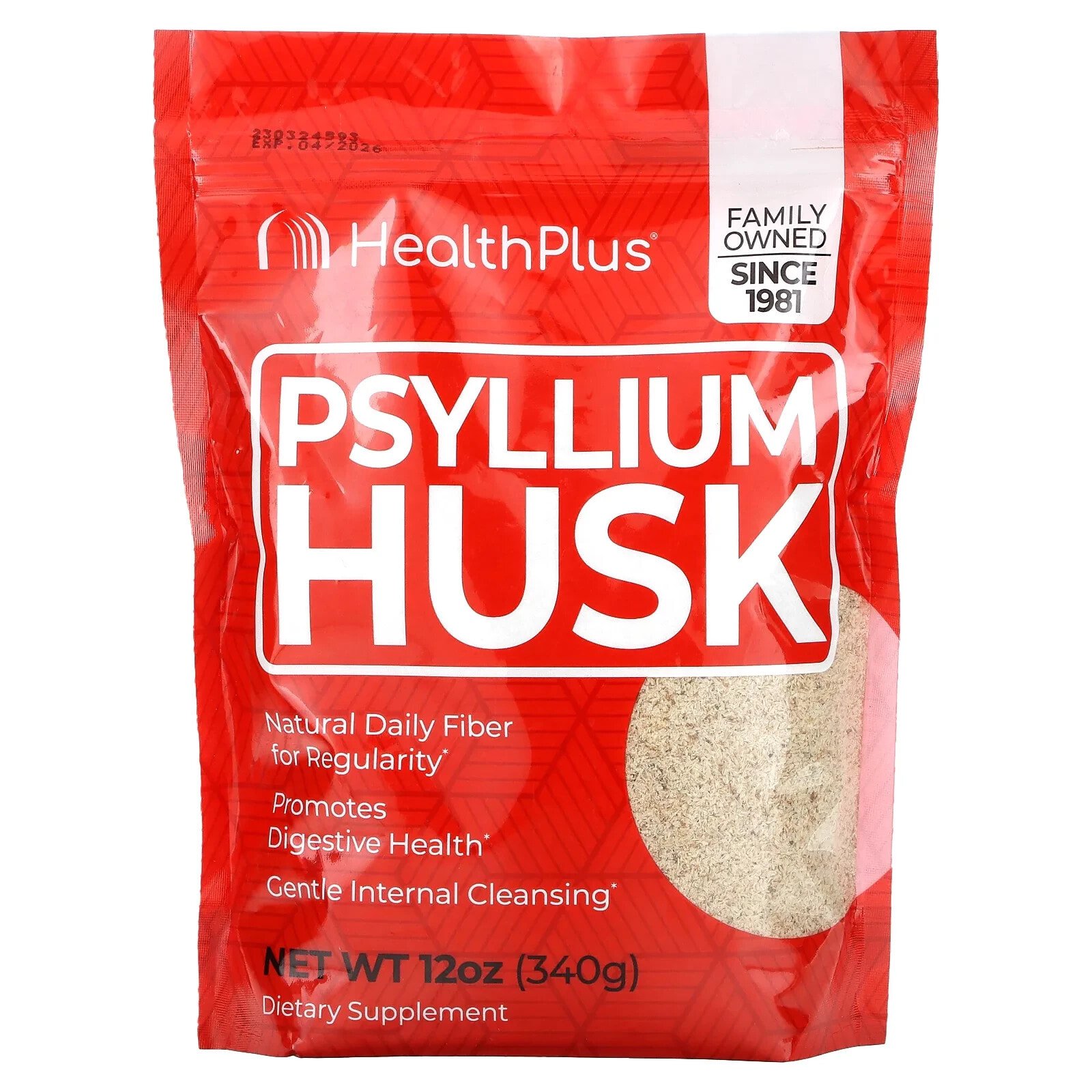 Psyllium Husk, 12 oz (340 g)