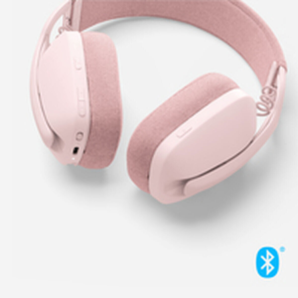 Наушники Logitech Zone Vibe 100 Wireless Rose. Наушники анкер беспроводные оголовье.