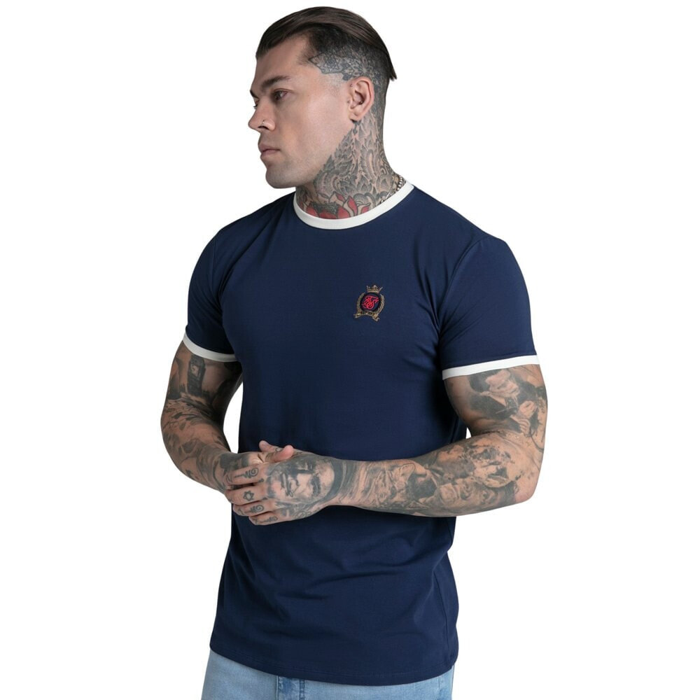 SIKSILK Crest Short Sleeve T-Shirt