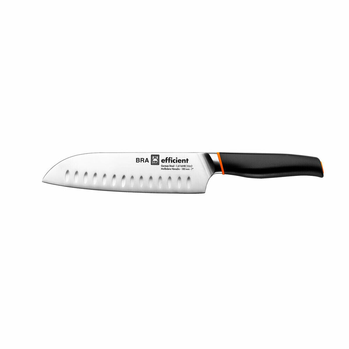 Santoku Knife BRA A198004 Grey Stainless steel