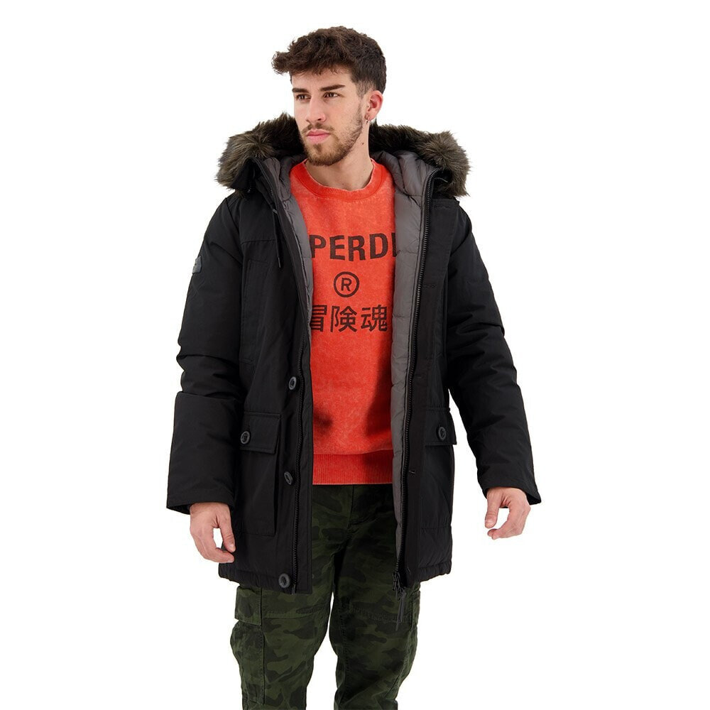 parka superdry rookie down