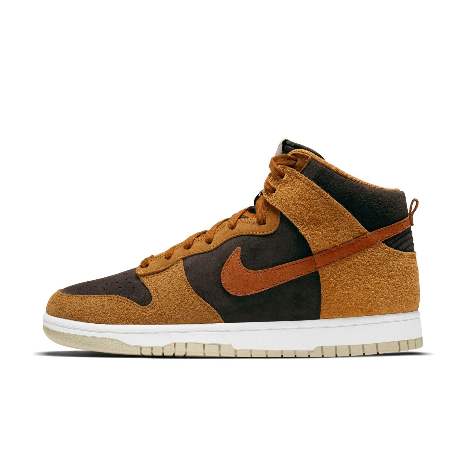 [DD1401-200] Mens Nike Dunk High PRM 'Dark Russet'