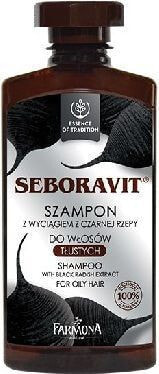 Farmona Seboravit Black Turnip Extract Shampoo Укрепляющий шампунь с экстрактом черной репы 300 мл