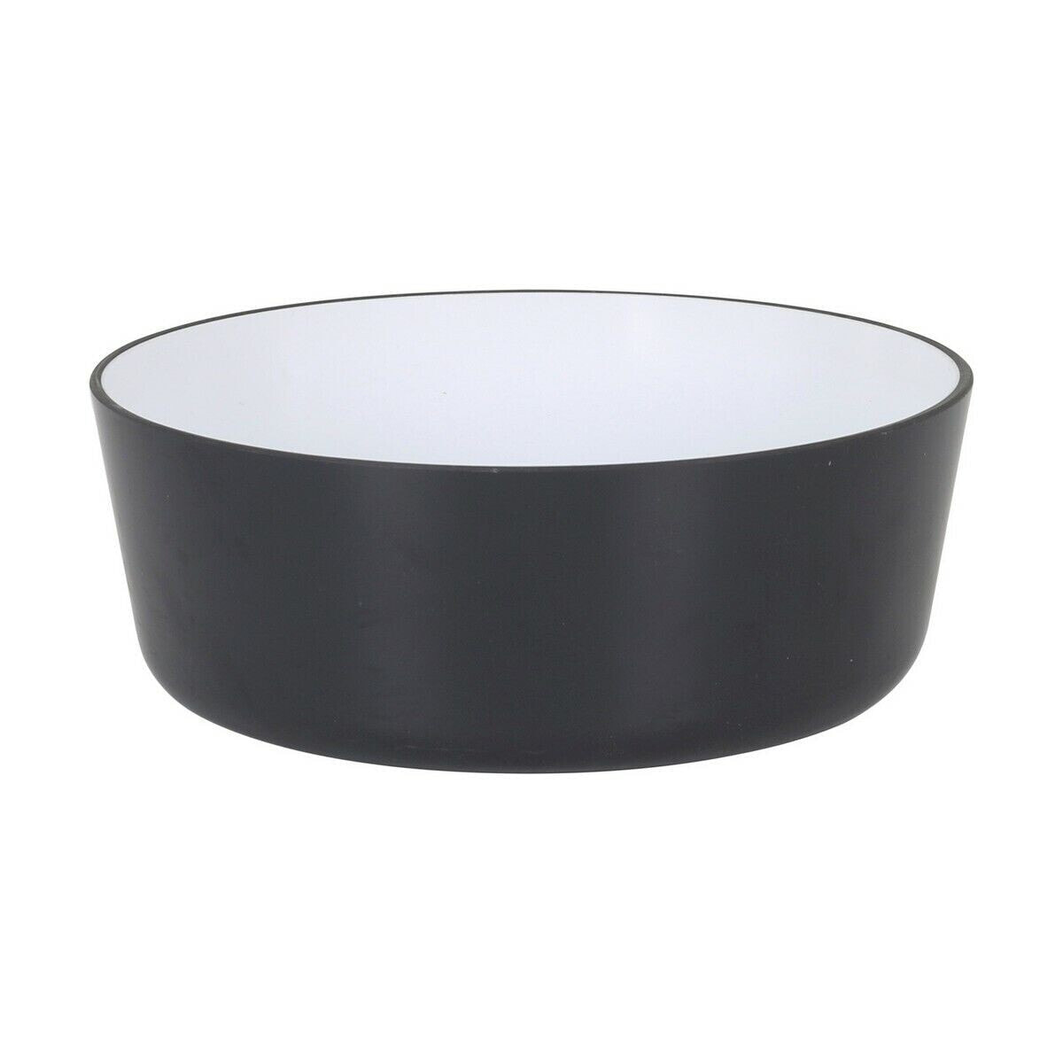 Bowl Inde Melamin White/Black 600 ml 14 x 6 cm