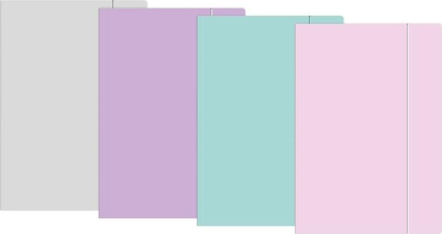Interdruk Folder with elastic A4 + Pastel (10 pcs)
