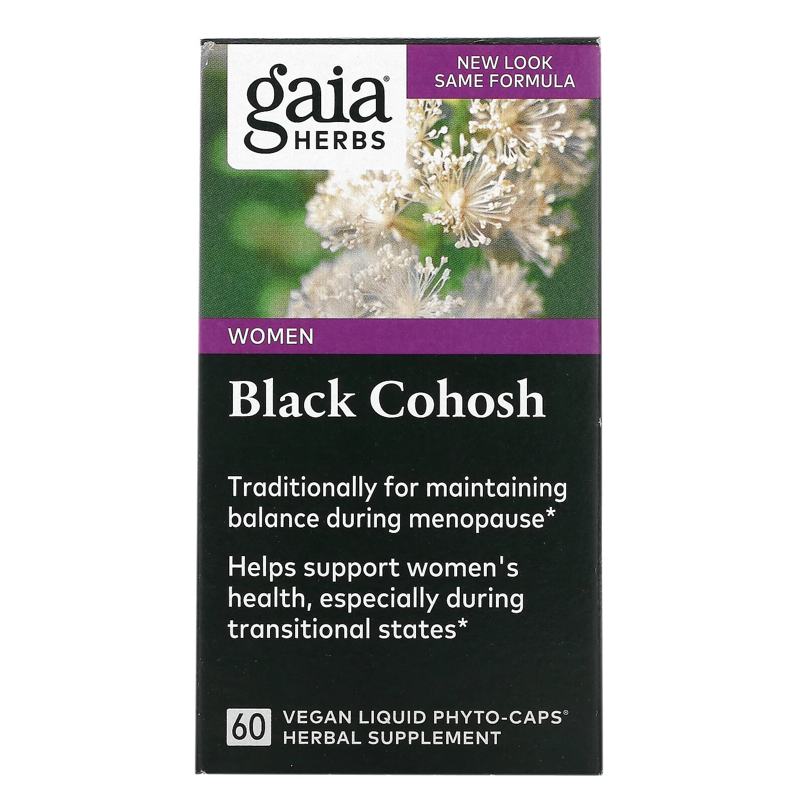 Women, Black Cohosh, 60 Vegan Liquid Phyto-Caps