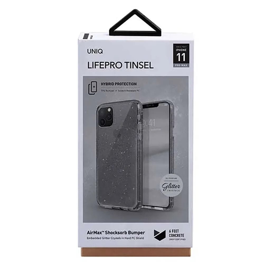 UNIQ Lifepro Tinsel iPhone 11 Pro Max VapSmoke phone case