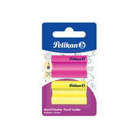 Pelikan 818094 ластик Прорезиненный Пурпурный, Желтый 2 шт