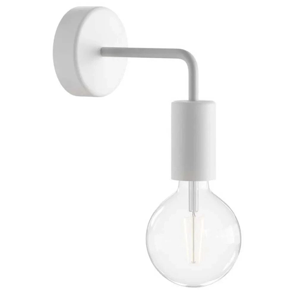 CREATIVE CABLES Fermaluce Eiva Elegant L Wall Lamp With Light Bulb