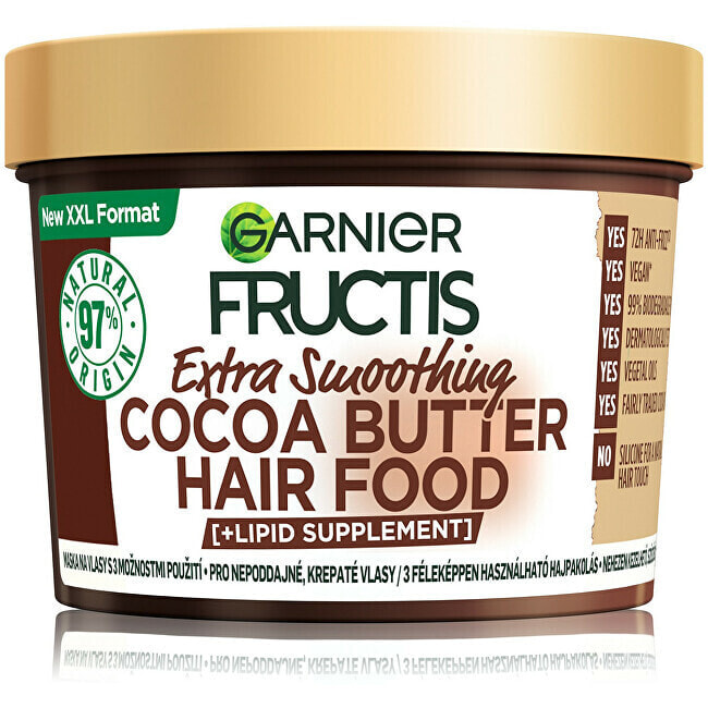 Smoothing mask for stubborn and frizzy hair Cocoa Butter ( Hair Food) 400 ml