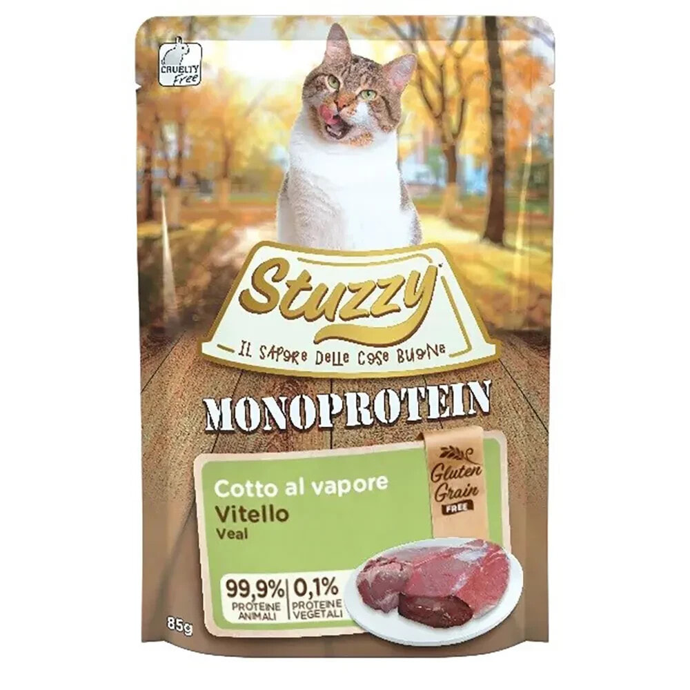 STUZZY Monoprotein veal wet cat food 85g