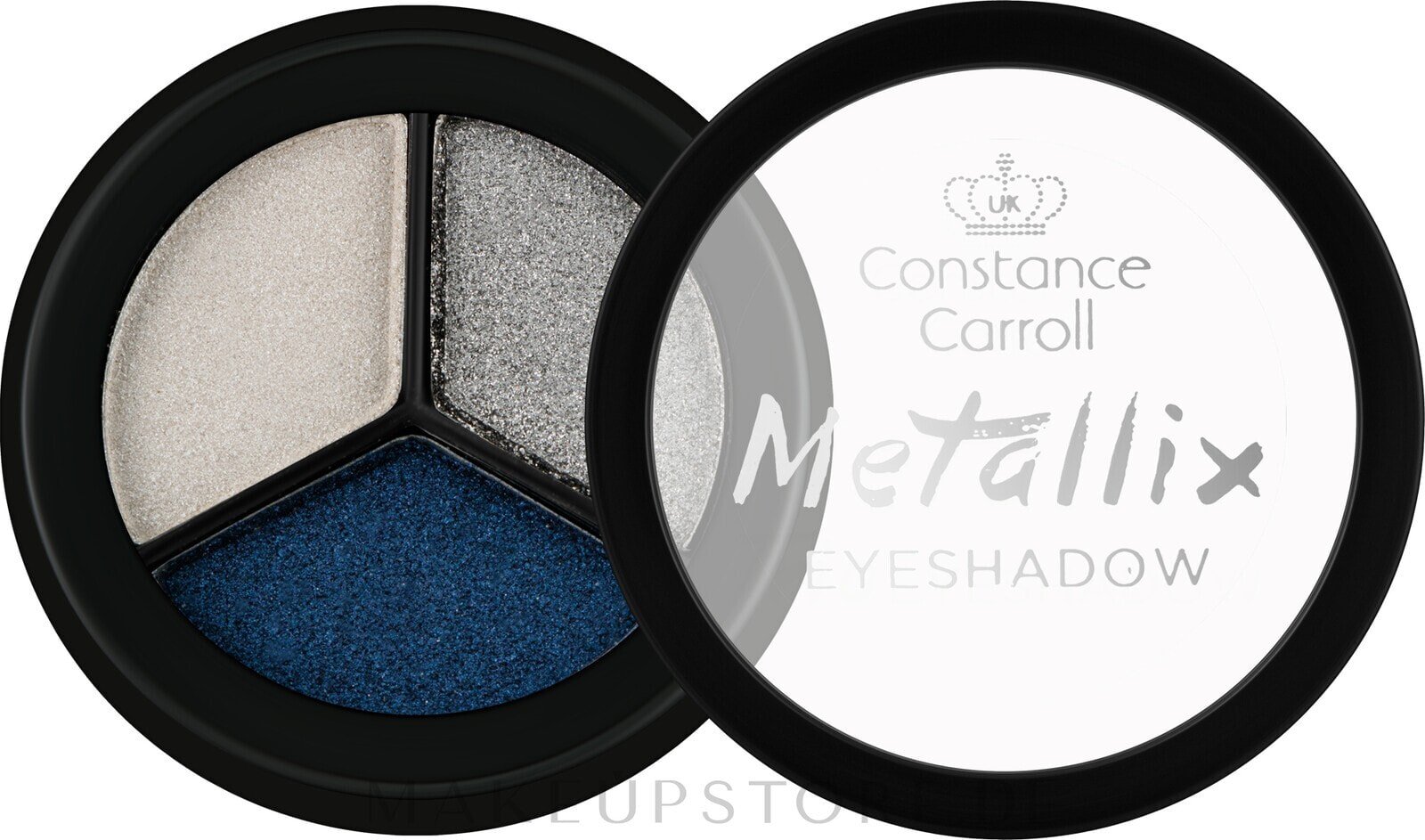 Lidschatten - Constance Carroll Metallix Trio Eyeshadow