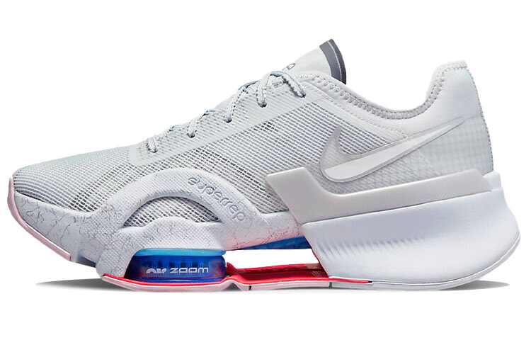 Nike Air Zoom SuperRep 3 低帮训练鞋 女款 灰蓝粉 / Кроссовки Nike Air Zoom SuperRep 3 DA9492-004