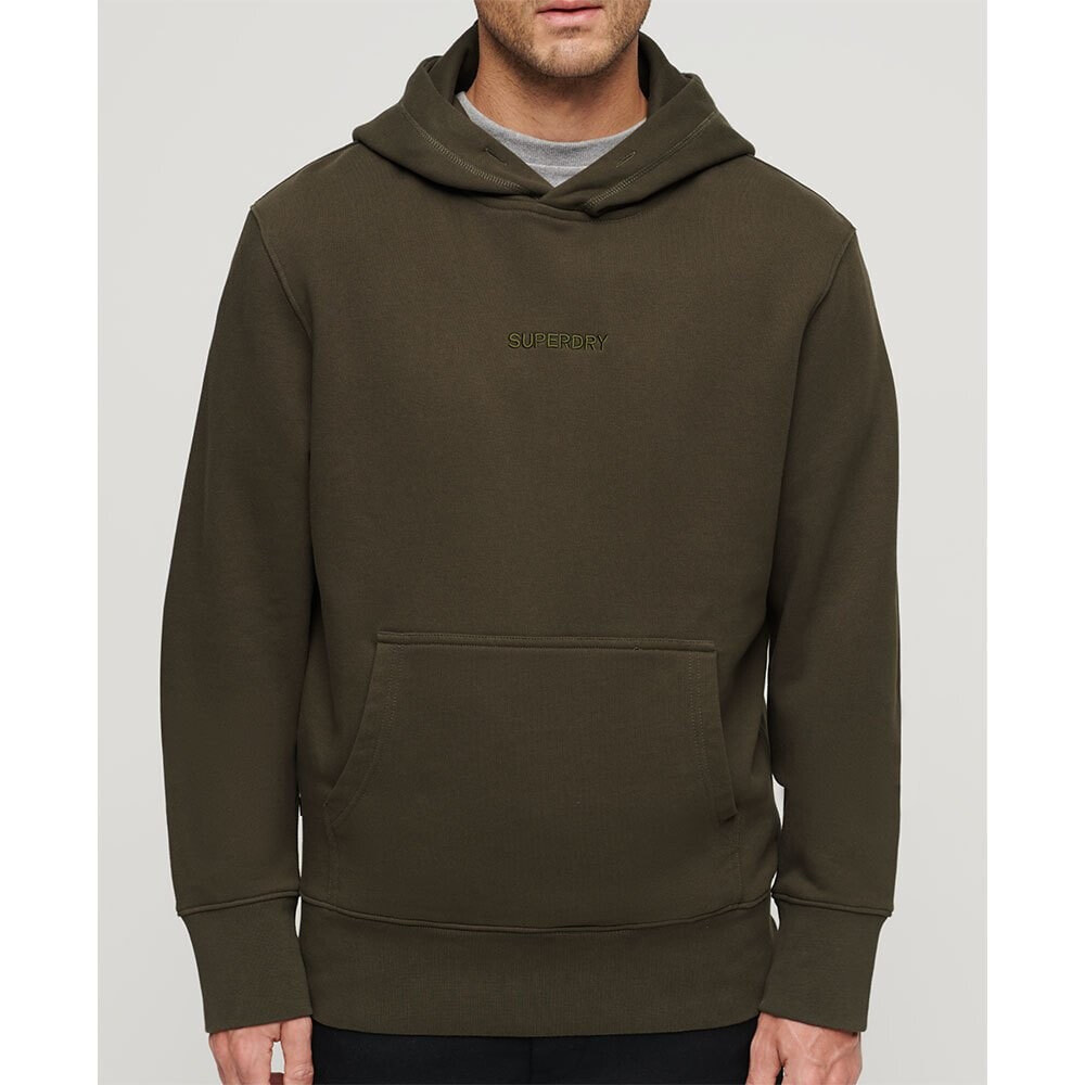 SUPERDRY Micro Logo Graphic Loose Hoodie