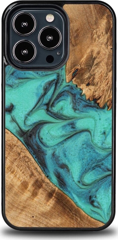 BeWood Etui Bewood Unique na iPhone 13 Pro - Turquoise