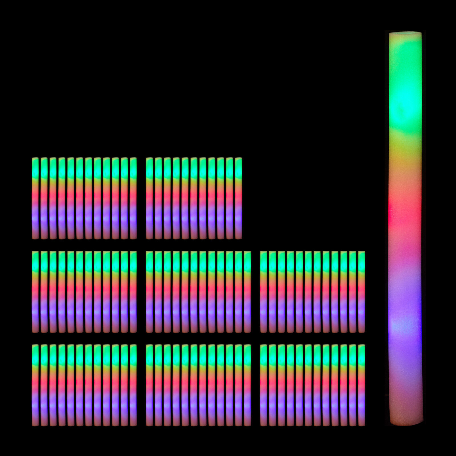 96 x LED Leuchtstab