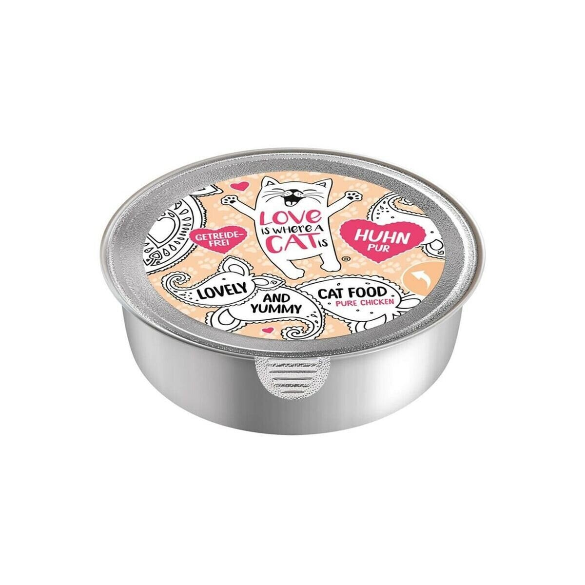 Cat food LOVE IS WHERE A CAT IS 2190040 Chicken 85 g