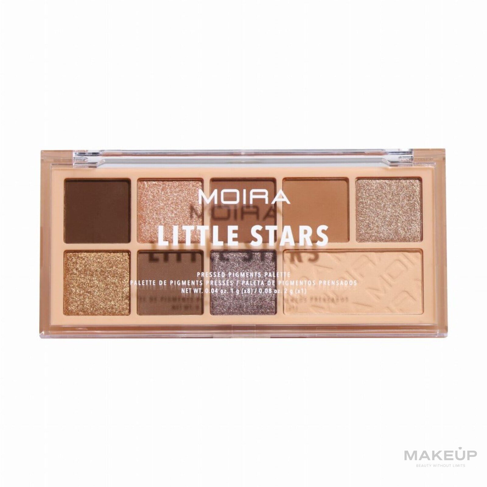 Lidschatten - Moira On The Go Pressed Pigment Palette