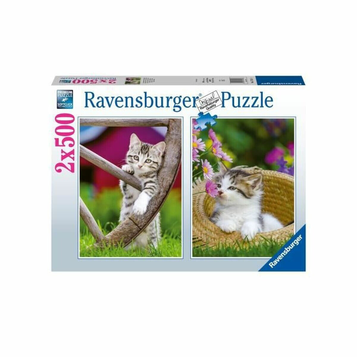 Puzzle Ravensburger Kittens 2 x 500 Pieces
